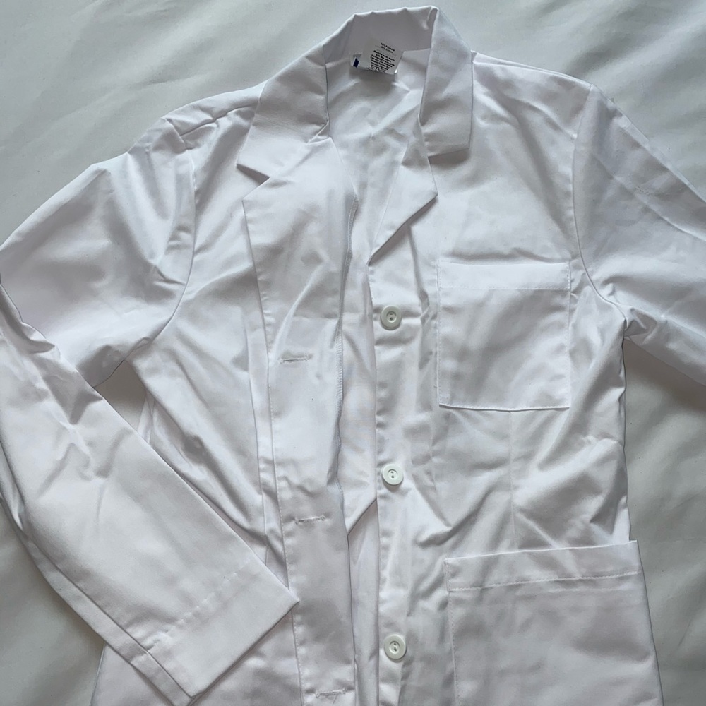 WHITE LAB COAT! Never worn